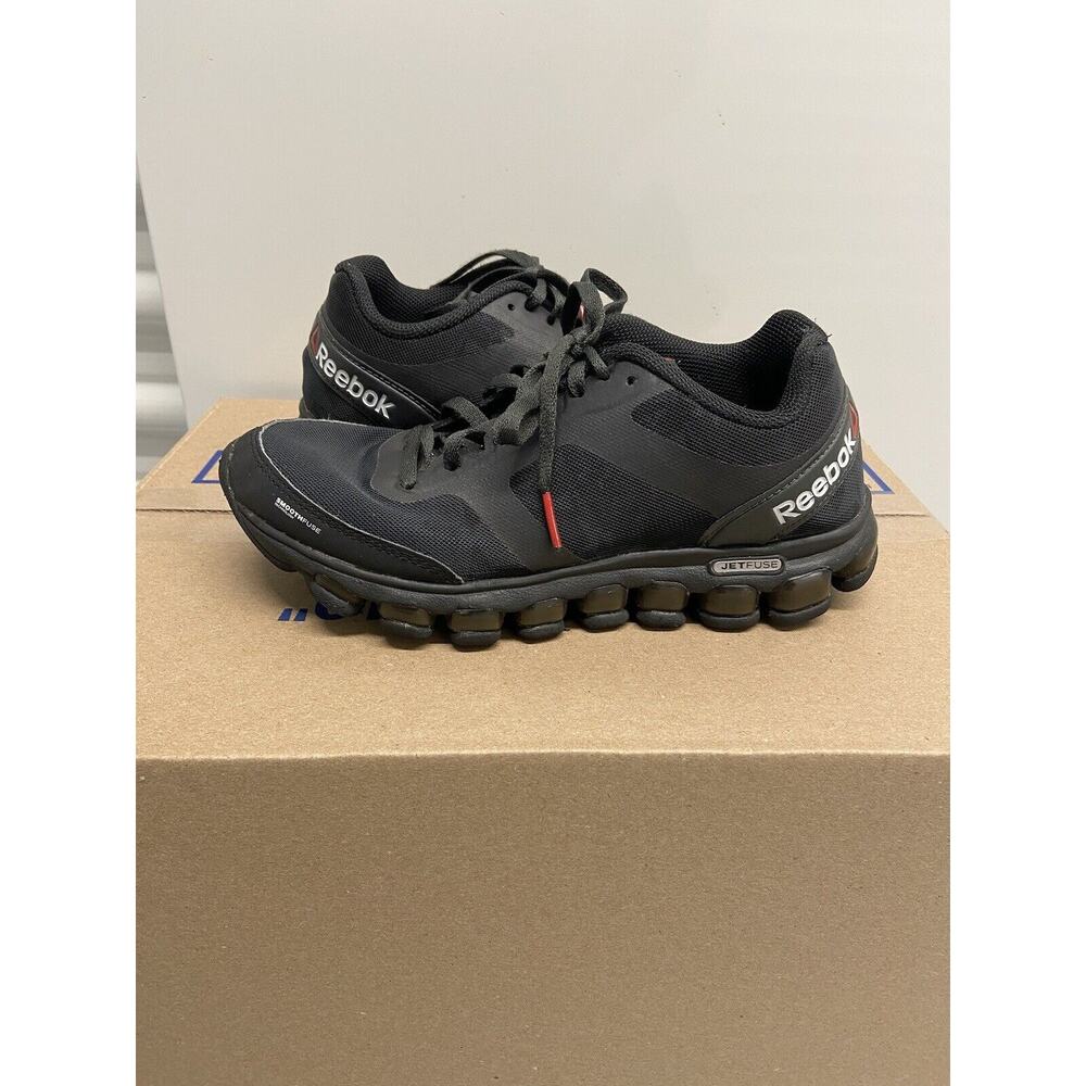 Reebok JetFuse Running Shoes Black Womens Size 6/Men’s Size 4